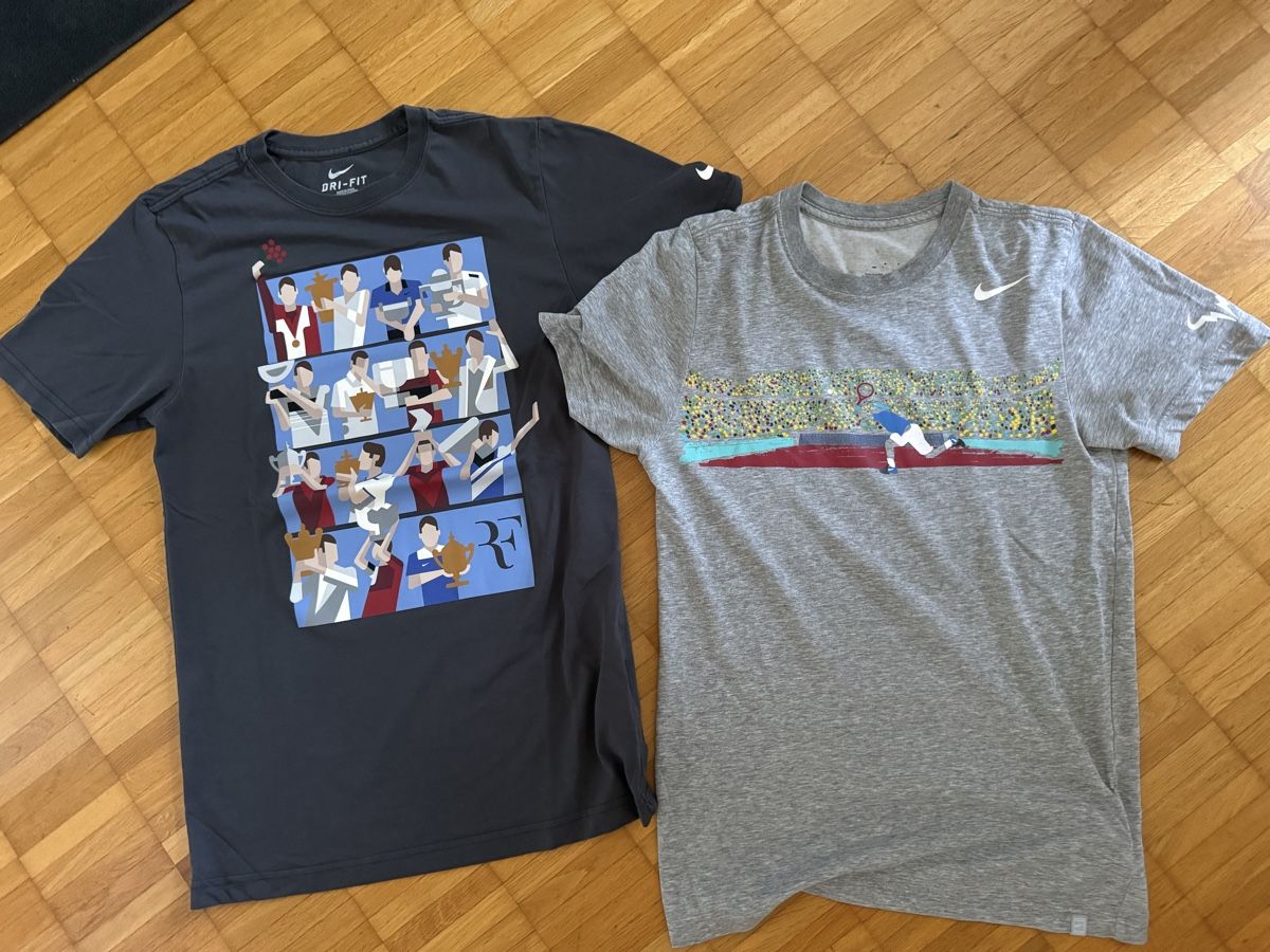 Nike T-shirt: Roger Federer / Nadal Nike Tshirts – Usato da Wallisellen venduto da Xanthipus
