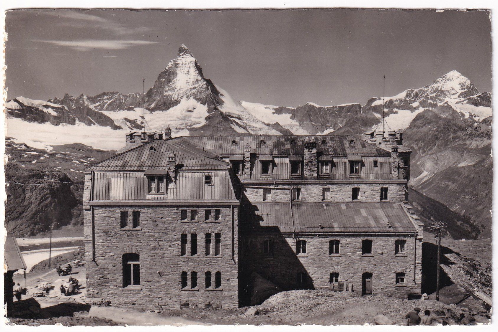 Ansichtskarten: Zermatt Kulmhotel Gornergrat – Gebraucht aus Cormoret von Pascalll2001
