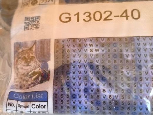 Kit bricolage: DIAMOND PAINTING SCHNEELEOPARD – Nuovo e nell'imballaggio originale da Dintikon venduto da bonita099 1