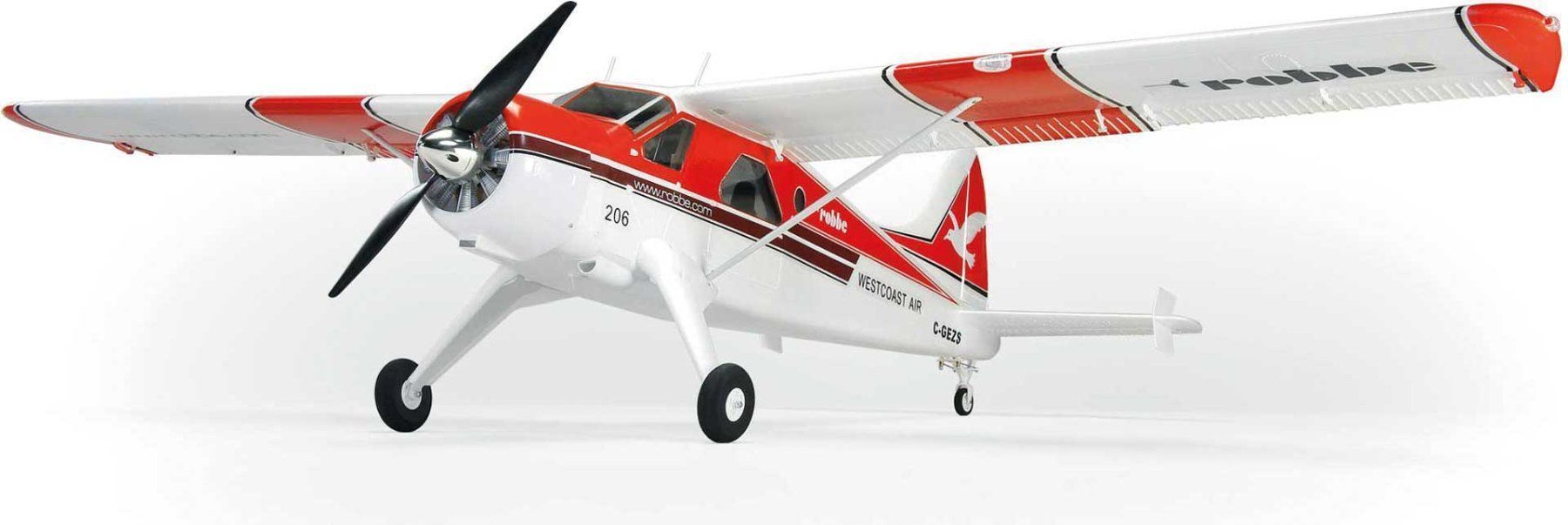 Robbe RC Kits de montage: Robbe DHC-2 BEAVER "AIR BEAVER" ROT PNP – Neuf avec emballage d'origine à Horgen par RcModell