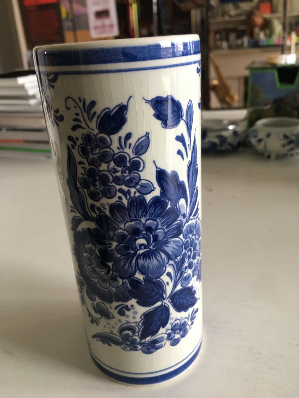 Vasi & Recipienti: Wunderschöne Vase Delft Blau, AAG – Nuovo (secondo la descrizione) da Eich venduto da Jokove63 1