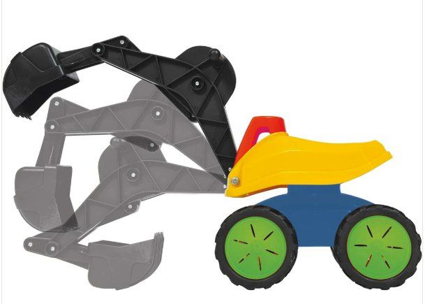 Sabbiera per bambini: GOWI Giant Bagger Sitzbagger + Sandkastenspielzeug – Usato da Liestal venduto da Fulcrum 4
