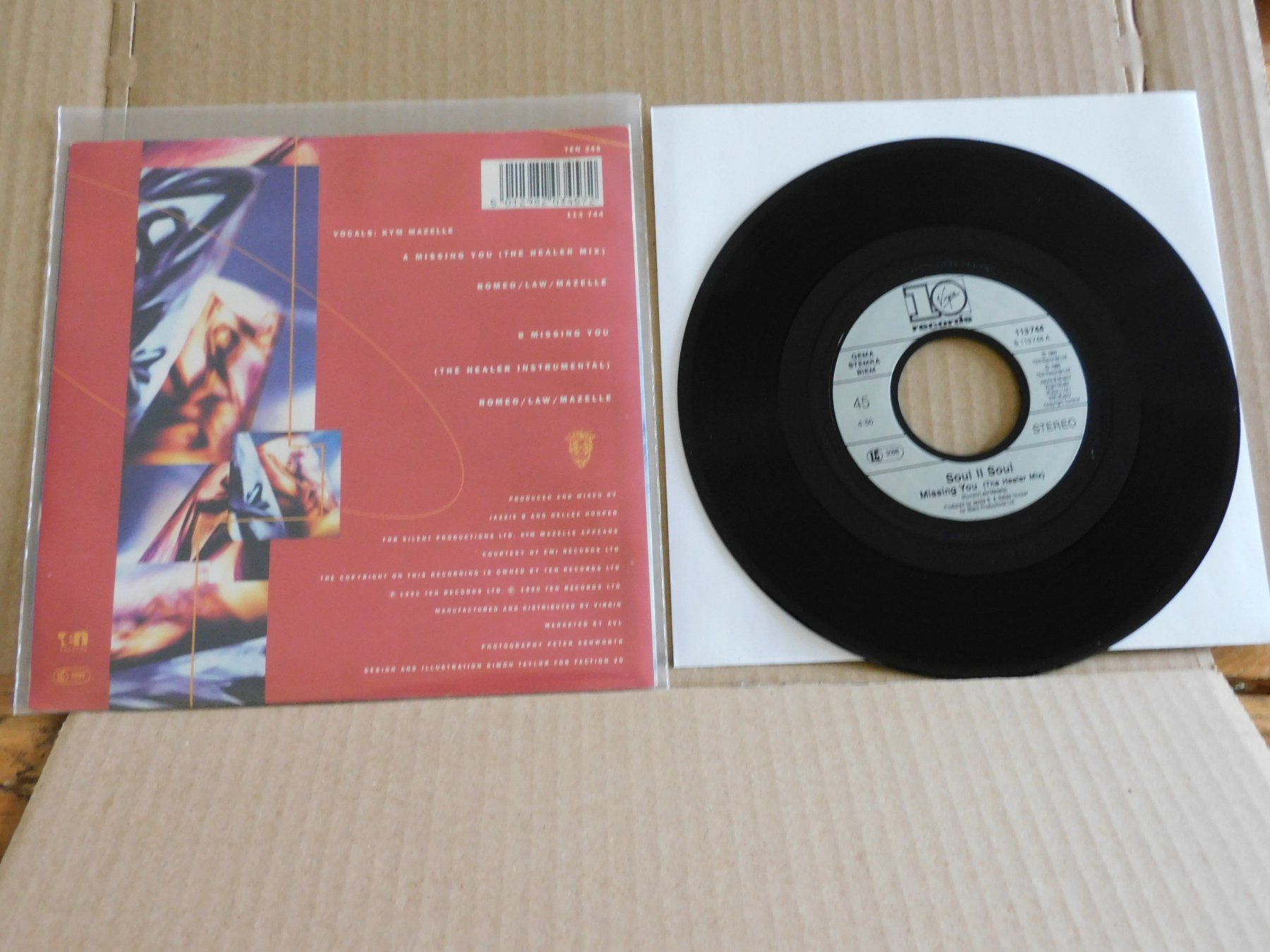 Schallplatten: Soul II Soul – Missing You – Gebraucht aus Emmenbrücke von lamorak 1