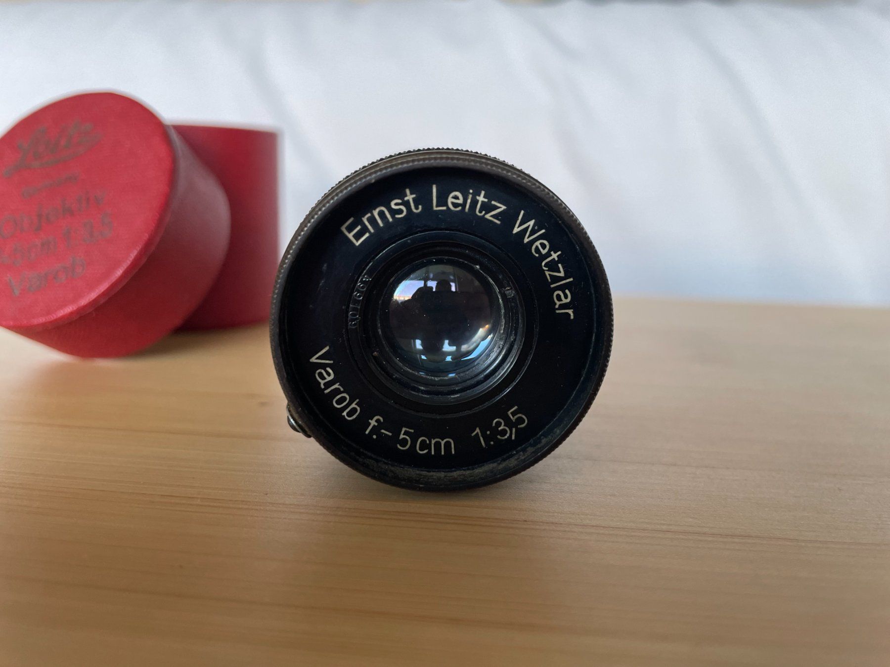 Leica Objektive: Objectif Leica f= 5 cm 1:3,5 Varob – Gebraucht aus Petit Lancy von gil_hr6v