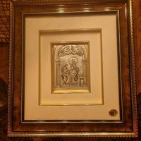 Silberrelief 925 Silberrelief 925? Madonna mit Kind 
