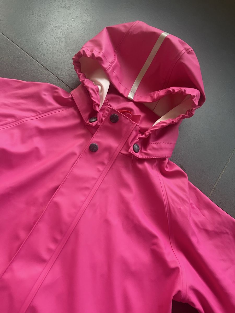 Reima Vestes & Manteaux: Reima Regenjacke, pink,Grösse 128, – D'occasion à Feldbrunnen par cleo09 4