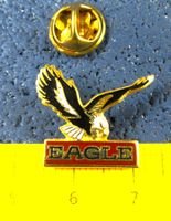 EAGLE ADLER SCHMUCK PIN ENAMEL GOLDIG KLEIN-FEIN-EDEL