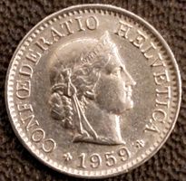 5 Rappen 1959