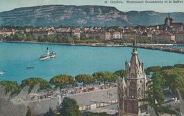 AK Genève gel. 2.10.1924
