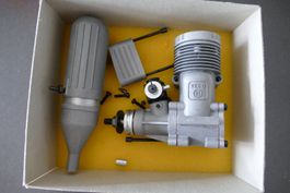 Rc Modellmotor VECO. 61 mit Perry-Vergaser