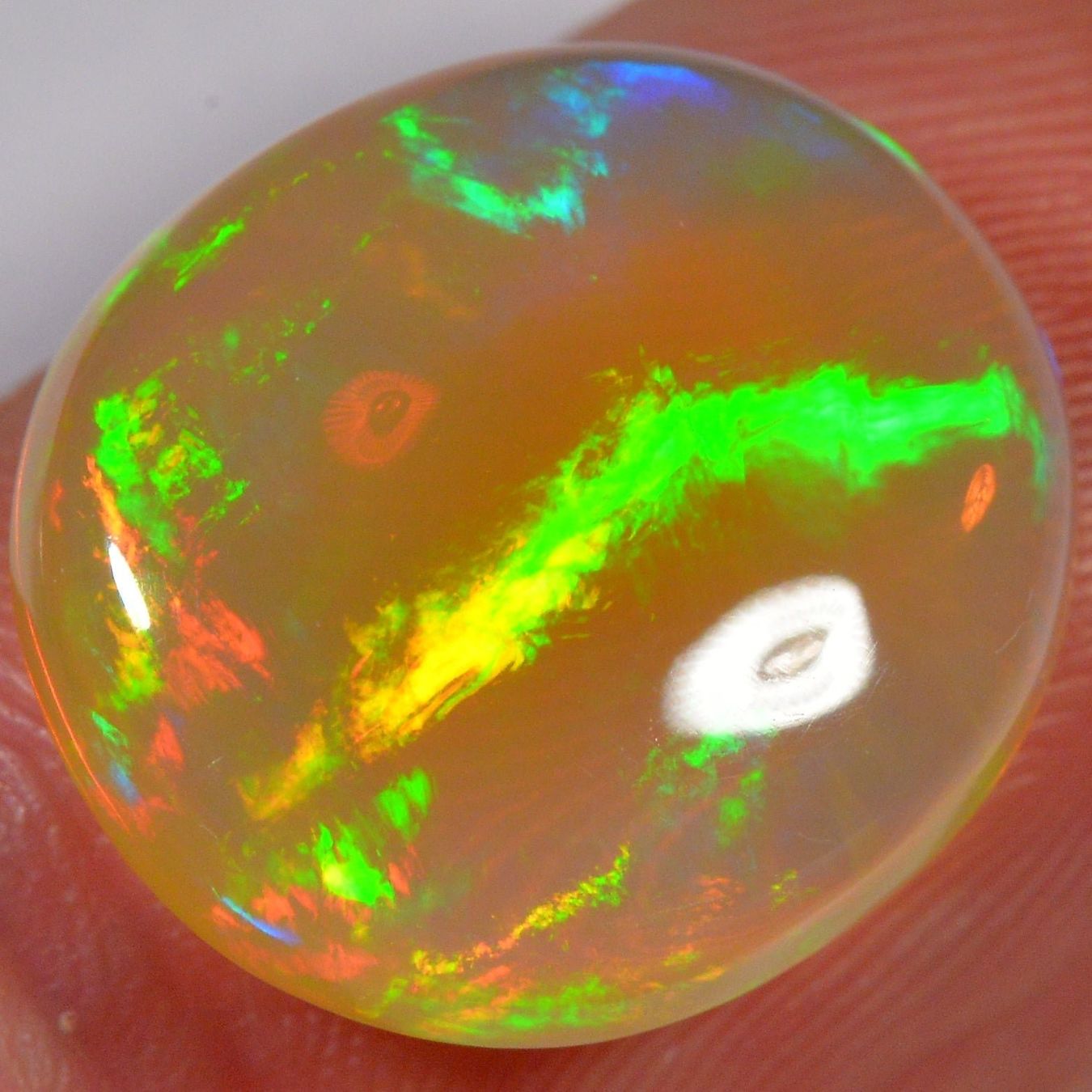 Edelsteine: 7.9 Karat - Ovaler Äthiopischer Welo Opal – Neu (gemäss Beschreibung) aus Rüti ZH von DeinOpal 3
