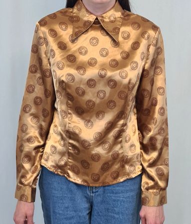 Blouse en satin asiatique - Taille 36-38