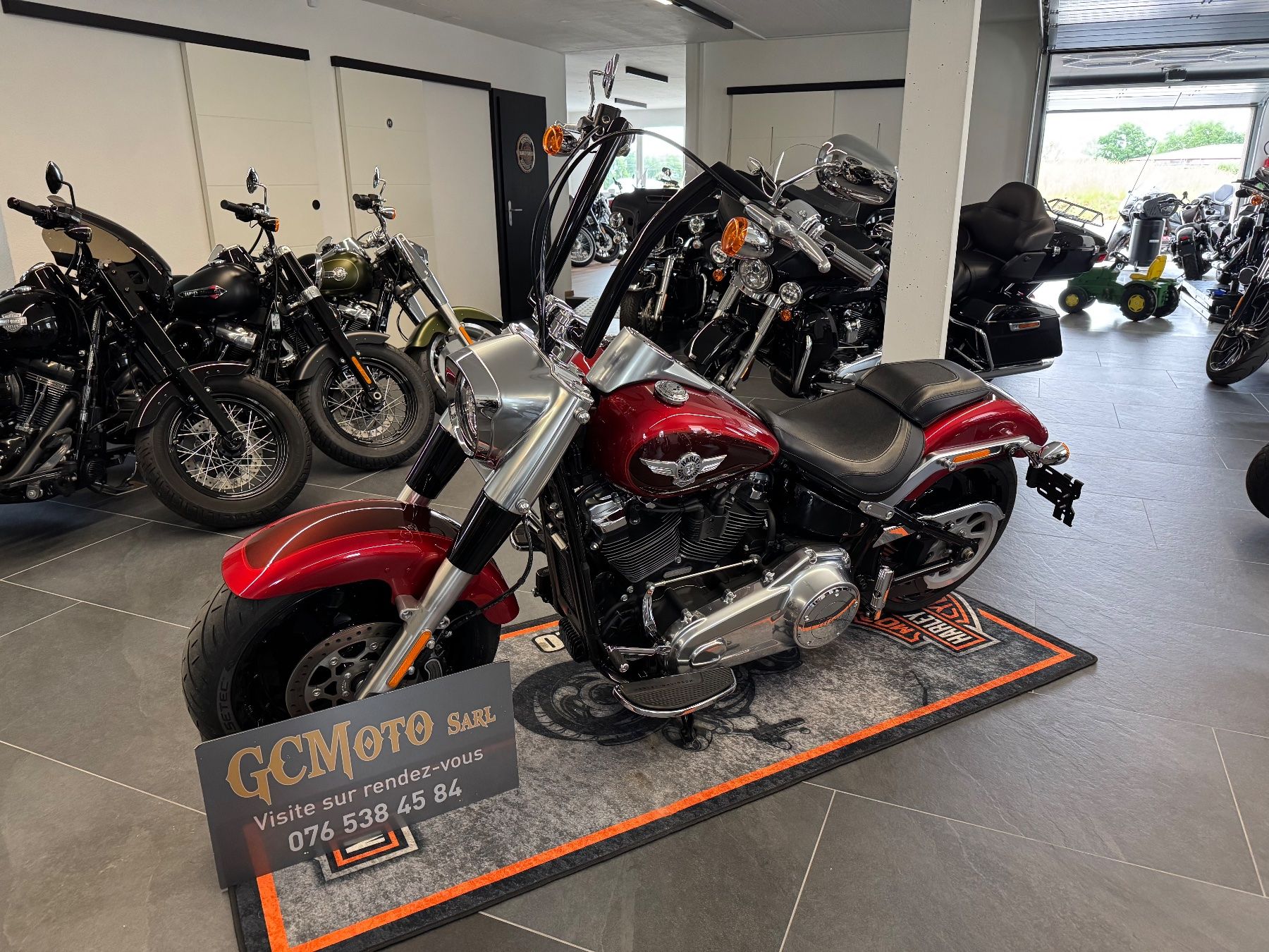 Harley-Davidson Chopper: Harley Davidson Fat Boy 114 LEASING POSSIBLE – Usato da Echallens venduto da HD90 7