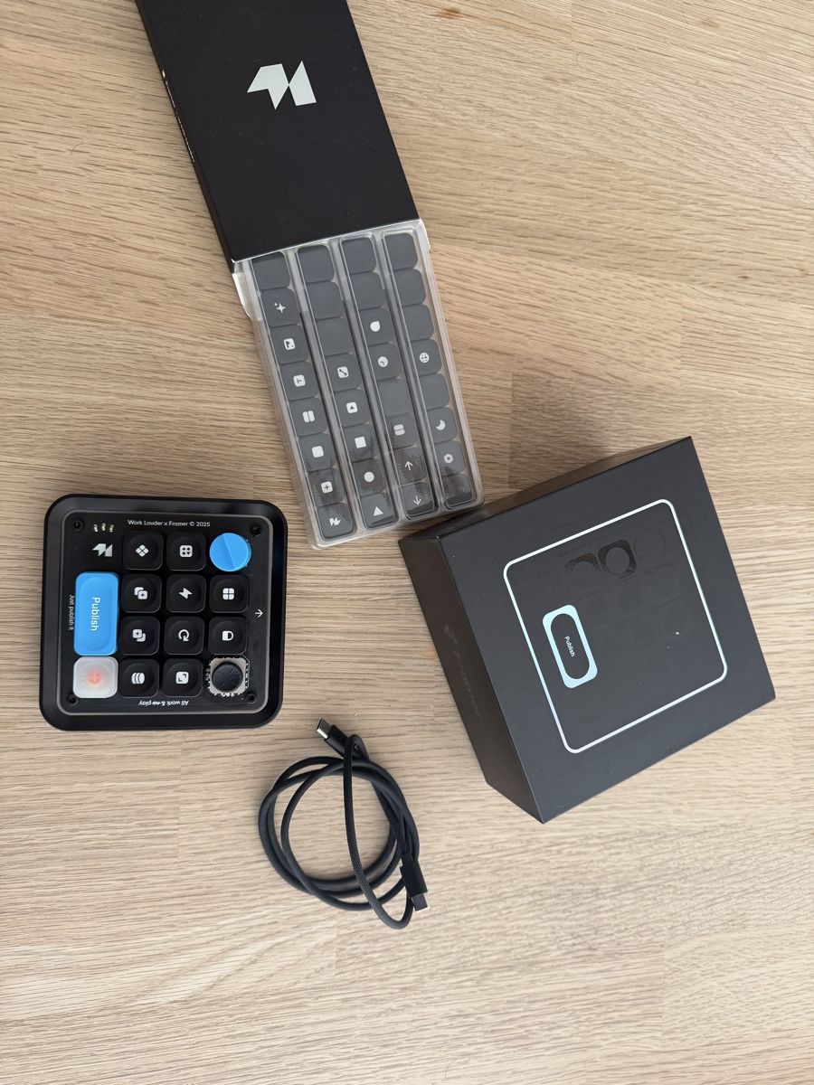 Claviers: Work Louder Framer Creator Micro Pro Wireless neuwertig – D'occasion à Winterthur par danielt02 3