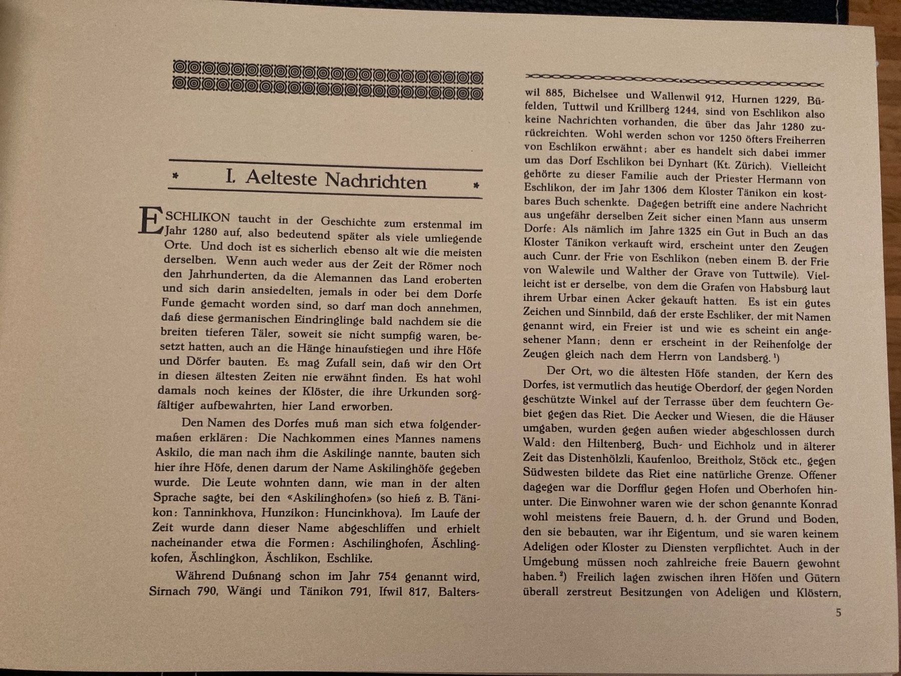 Bücher: Geschichte von Eschlikon TG – Neu (gemäss Beschreibung) aus Winterthur von Quilterin 3