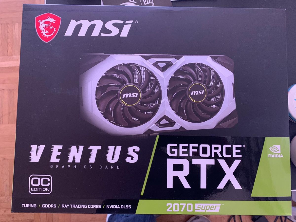 MSI Grafikkarten: MSI GeForce RTX 2070 Super Ventus OC – Gebraucht aus Giubiasco von