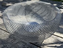 Dekorative Drahtschale, Obstschale - Hingucker für Tisch