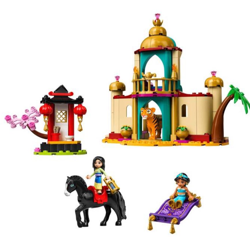 Lego Giocattoli: LEGO Disney Jasmins und Mulans Abenteuer (43208) – Nuovo e nell'imballaggio originale da Hunzenschwil venduto da jaeggi1978 1