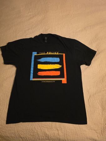 The Police Synchronicity T-Shirt, Grösse L.
