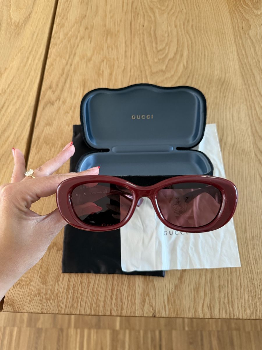 Gucci Occhiali & Lenti: Gucci Sunglasses - Burgundy – Nuovo (secondo la descrizione) da Uster venduto da ver_85ng 2