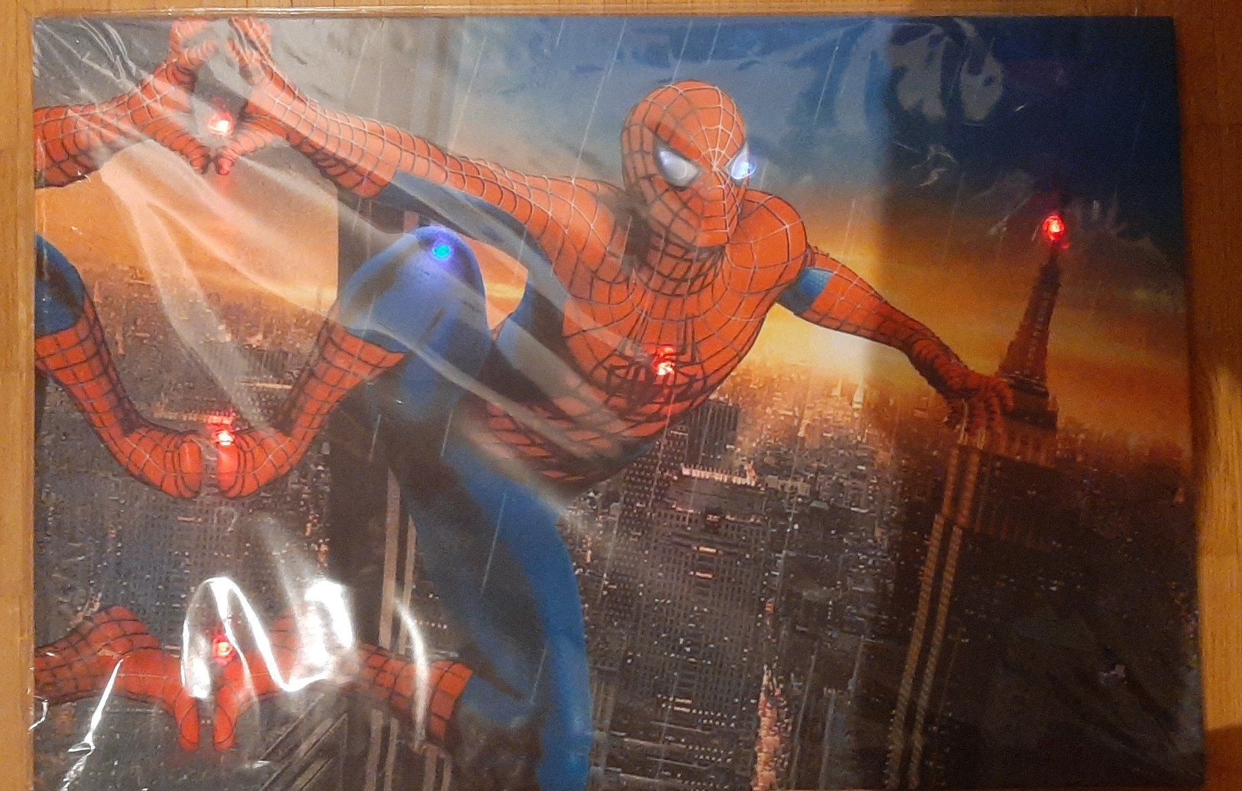 Foto & Immagini: Spiderman in action 2 LED Leuchtbild – Nuovo e nell'imballaggio originale da Kilchberg ZH venduto da ruedi34