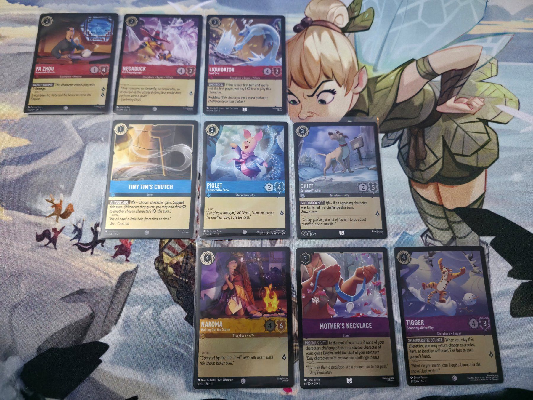 Disney Carte collezionabili: Disney Lorcana Winterspell Set (300+ Karten) – Nuovo (secondo la descrizione) da Aegerten venduto da myoutlet 1