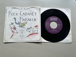 ROCK CABARET HABAKUK rare Single D'Mugge SWISS Kult 70's CH