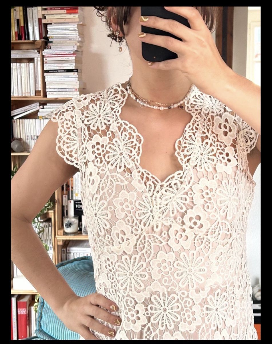 Karen Millen Vestiti: Robe Karen Millen dentelle crème taille 40 – Nuovo (secondo la descrizione) da Lonay venduto da car_l9sk 1