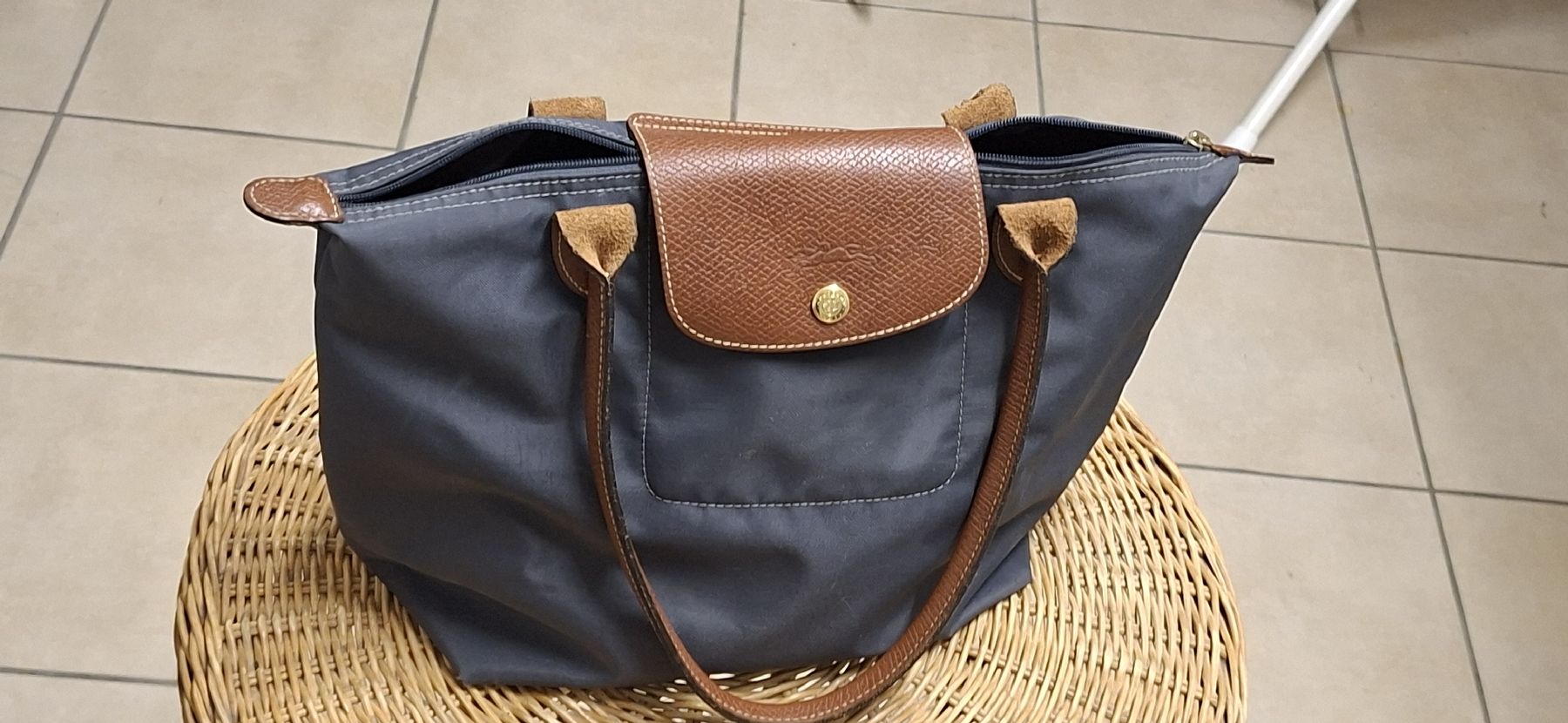 Longchamp Borse da donna: Longchamp Le Pliage Tasche blau – Usato da Männedorf venduto da Spargeluno 6