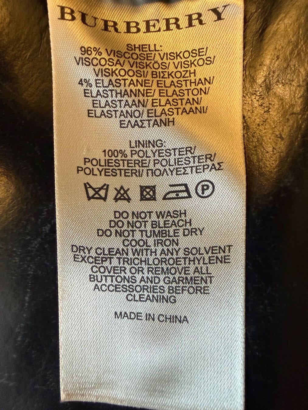 Burberry Vestiti: Burberry Damenkleid schwarz – Usato da Freienbach venduto da GerSe019 5