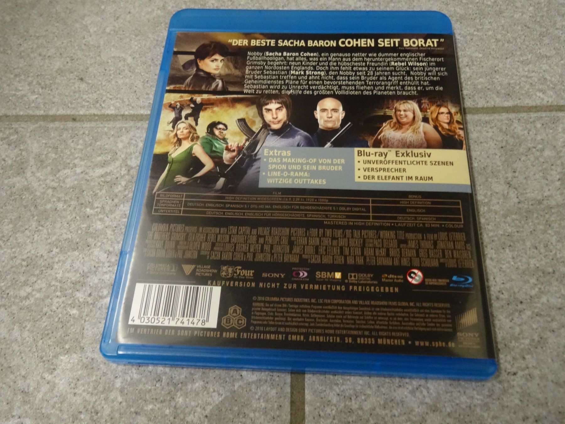 Tutti i DVDs: Blu-ray: Der Spion und sein Bruder – Usato da Olten venduto da Disc-Verkauf 2