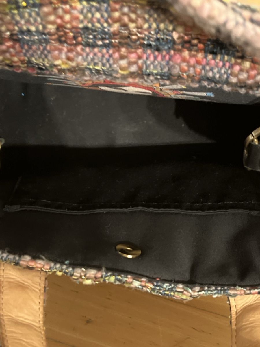Borse da donna: Handbag with Chain Strap, Unique Design from Mykonos – Usato da Zürich venduto da AVSK 3