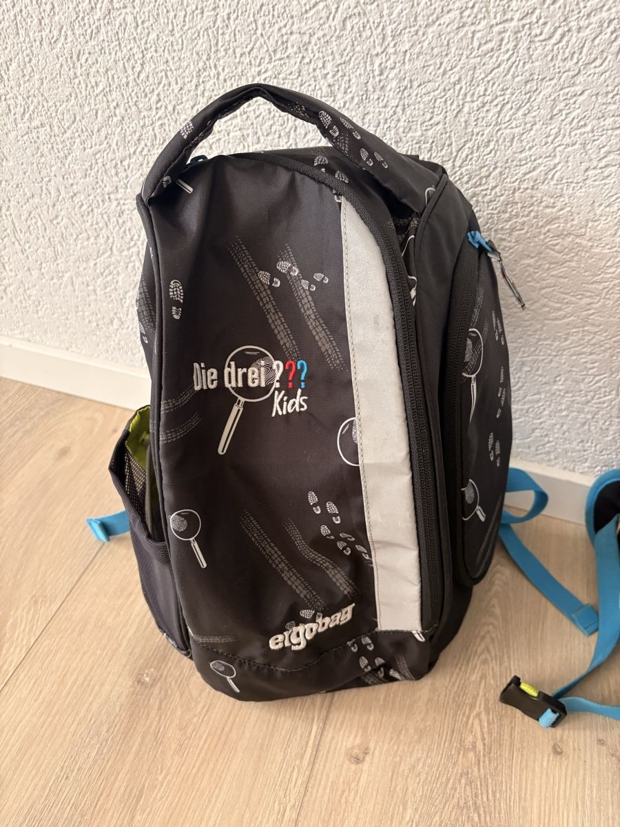 Ergobag Rucksäcke: Ergobag Schulsack-Set die drei Fragezeichen mit Zubehör – Gebraucht aus Sutz von amslm1 5