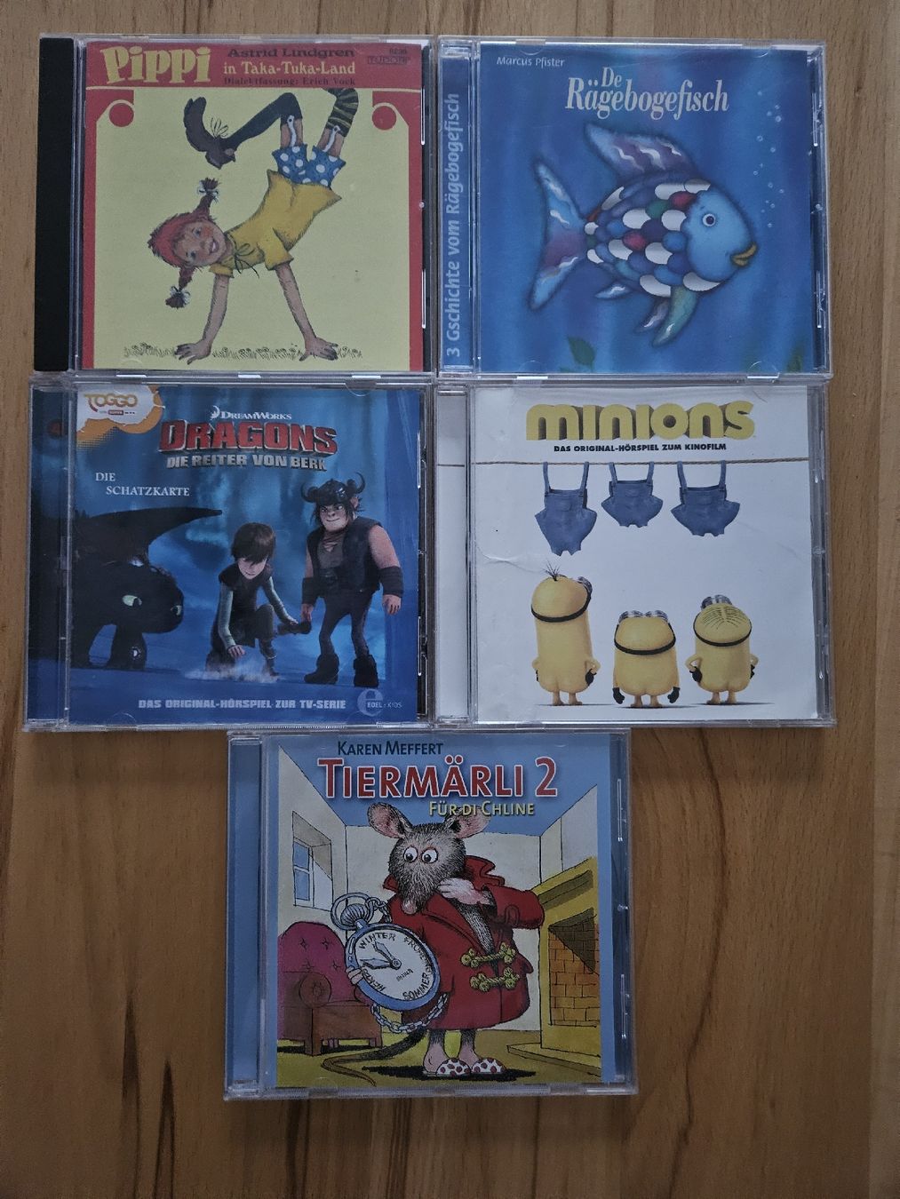 Audiolibri: Kindercds Pippi, de Rägebogefisch ect – Usato da Winterthur venduto da melac