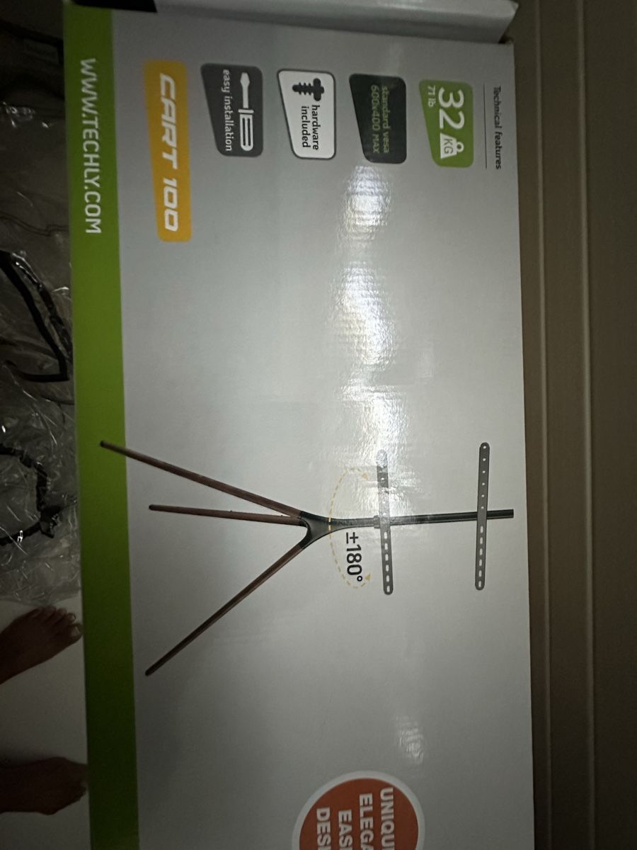 Wandhalterungen: Pied pour télévision  – Neu und originalverpackt aus Carouge GE von Leeleelee2 1