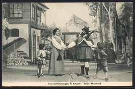 Altdorf, Tell-Aufführung mit Tell's Abs