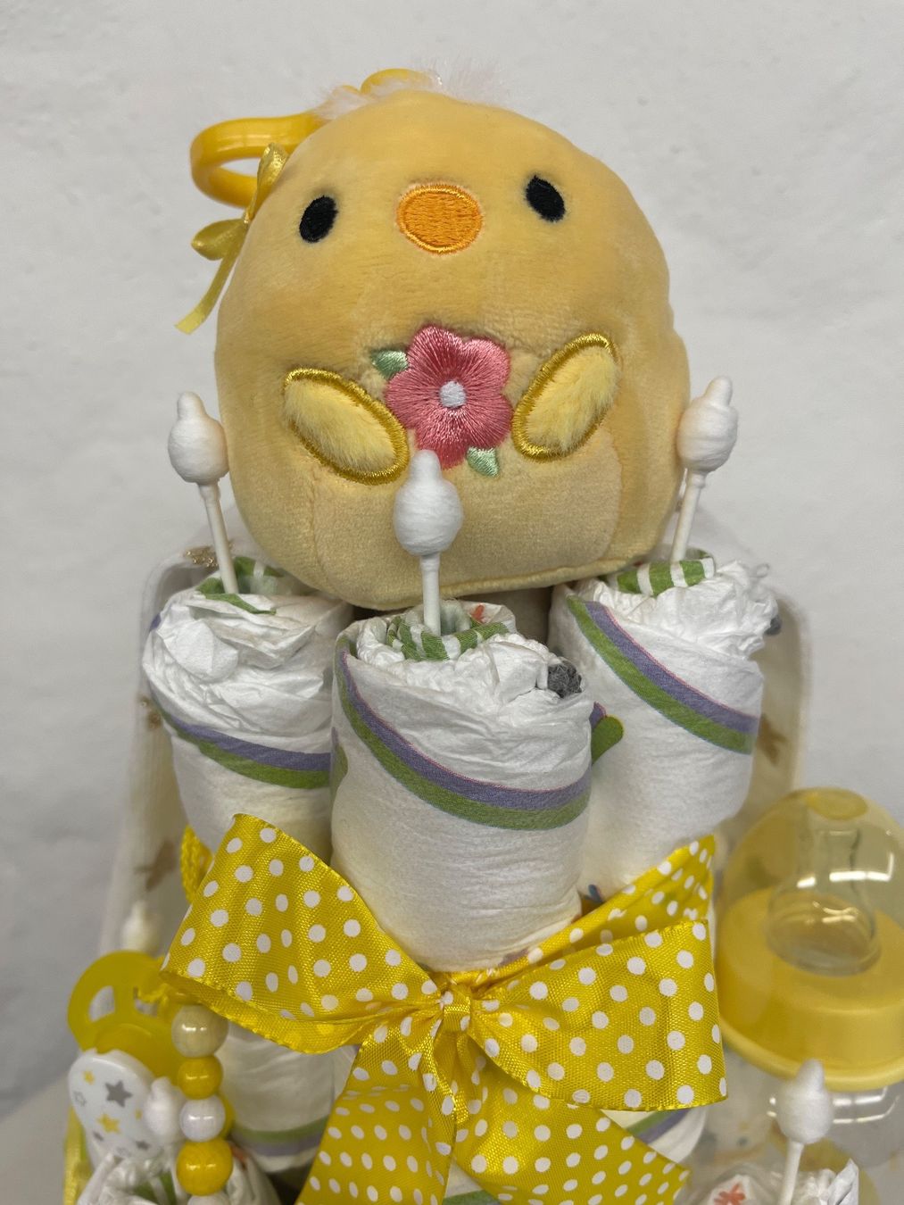 Windeleimer & Windeln: Windeltorte Baby Geschenk, Geburt, Taufe – Neu (gemäss Beschreibung) aus Urnäsch von pas_5r9c 4