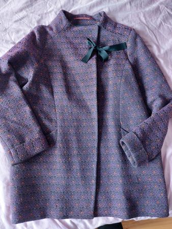 Magnifique Manteau violet Comptoir des Cotonniers Taille 40