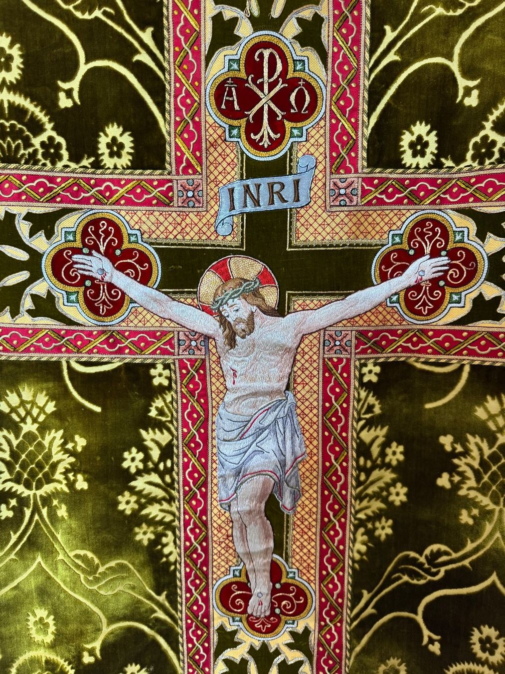 Vestiti: Priestergewand, Messgewand – Usato da Sachseln venduto da BONATI01 2