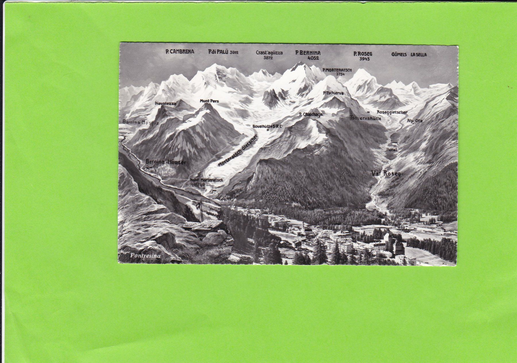 Cartoline postali: Pontresina – Usato da St. Peterzell venduto da neckertal