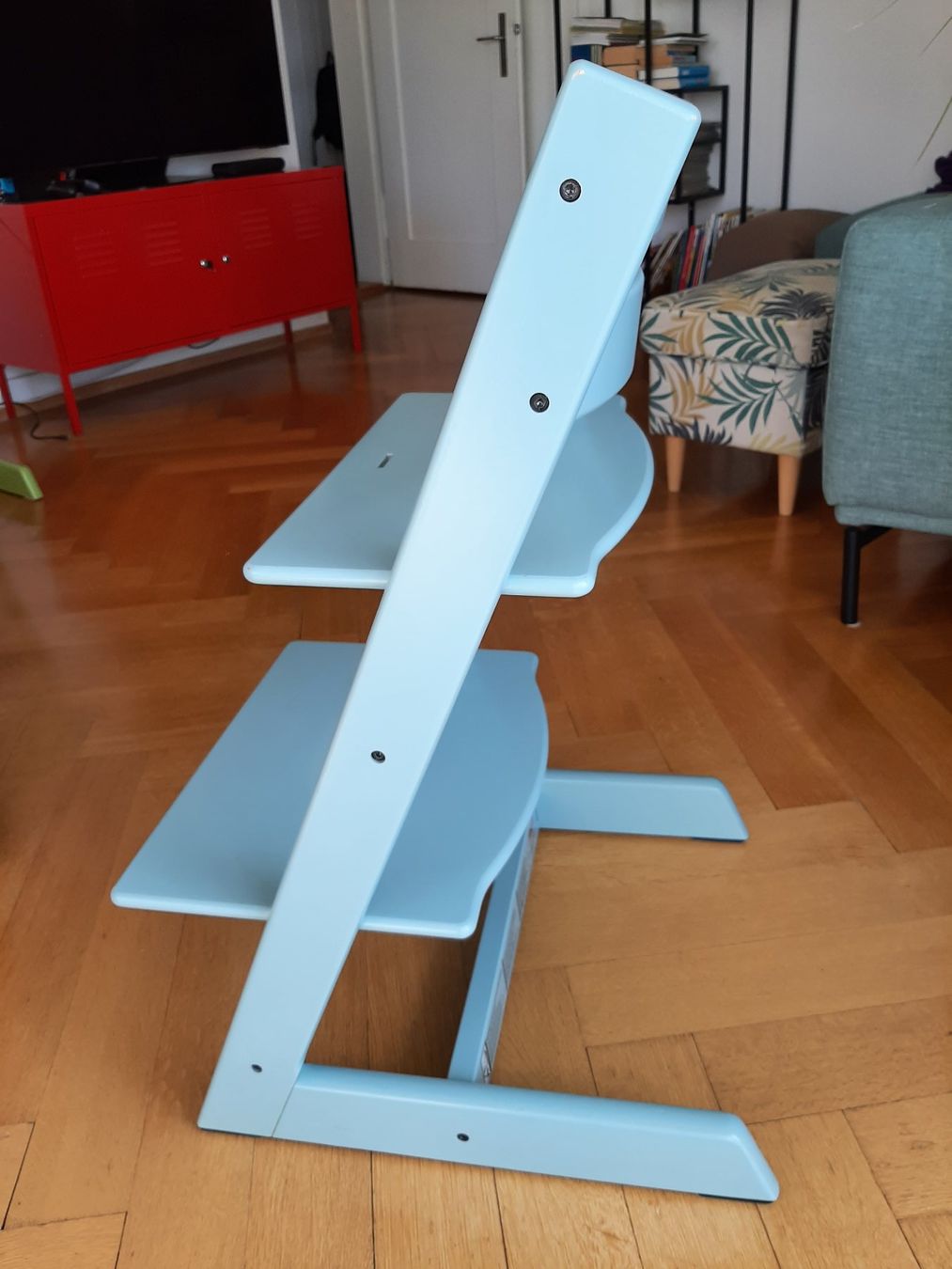 Stokke Seggioloni: Stokke Tripp Trapp, hellblau – Usato da Zürich venduto da Chrishol 3