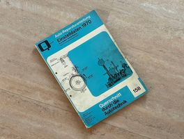 AutoReparaturanleitung Einstelldaten von 1970 Bucheli 158