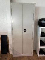 Metall Schrank grau