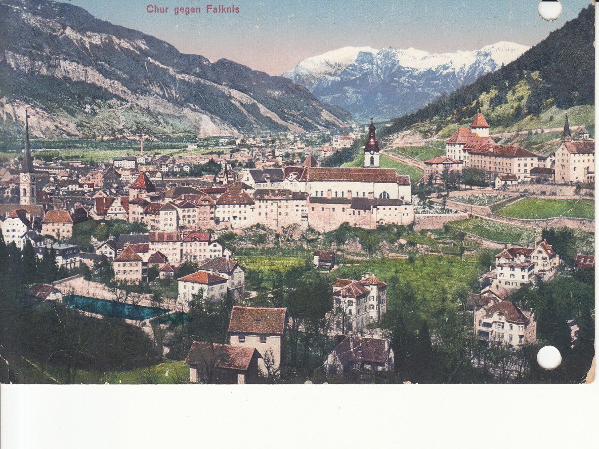 Cartoline postali: Chur 1923 – Usato da Bürglen TG venduto da StampGraf