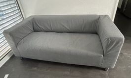 2er-Sofa, anthrazit, 178x86cm