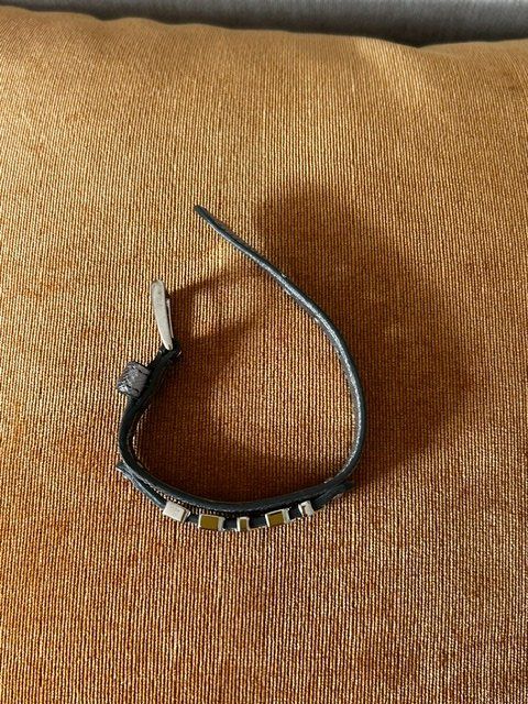 Prada Bracelets: PRADA Lederarmband platinfarben – Neuf (Voir description) à Zürich par Viel_Freude_8 3