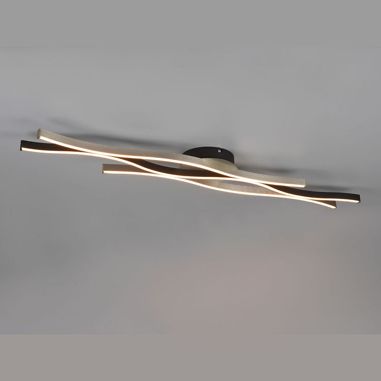 Lustres & lampes de plafonds: LED Deckenleuchte, Wellendesign, Dimmer – Neuf (Voir description) à Kreuzlingen par Smart-Light