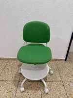 IKEA VIMUND Kinder-Schreibtischstuhl (Grün / Weiss)
