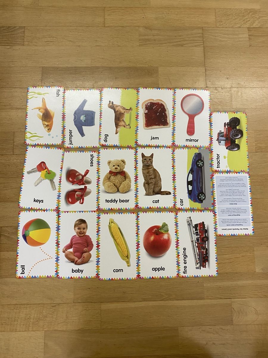 Giochi: Montessori Sensory Cards: First Words DK – Usato da Zürich venduto da Mariaov 1