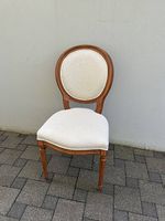 Elegante Louis-XV-Stühle Handarbeit Esszimmer Sessel